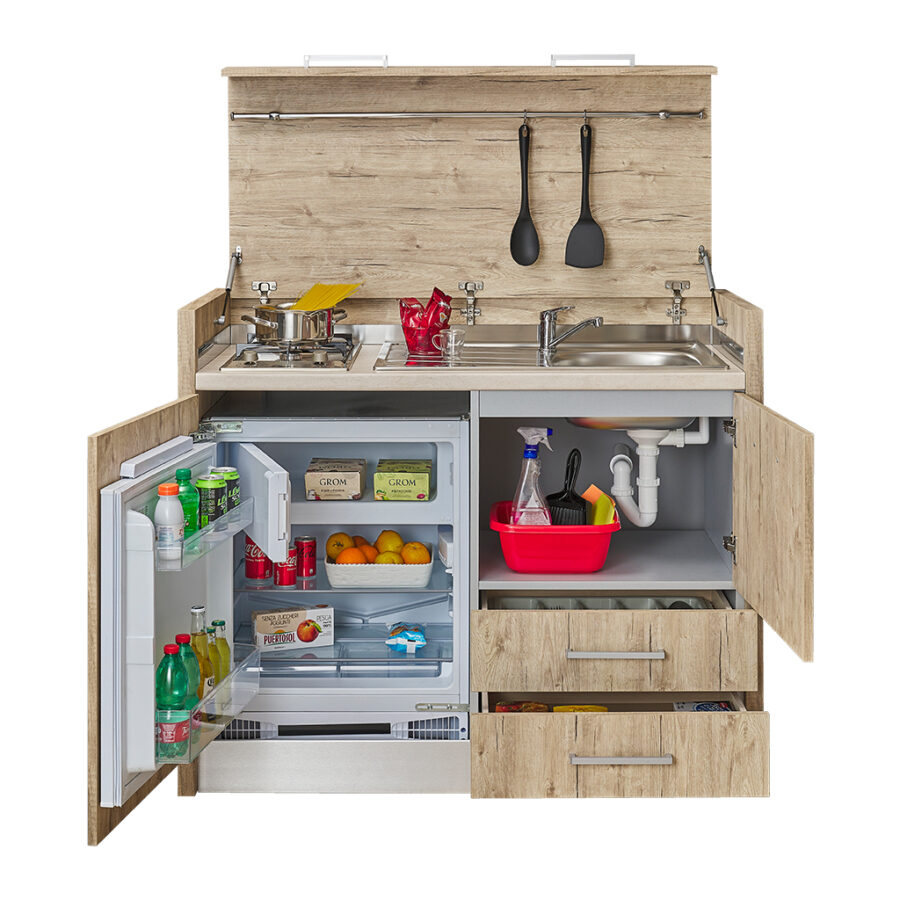 K140 - Aperto: cm. 127,6 x 61 x 106 h